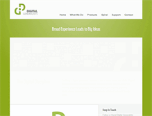 Tablet Screenshot of digitalgeneralists.com